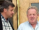 Gerald Reardon, right, pictured with Matthew Sharman at Canterbury Magistrates&#39; Court. Picture - 29154_0_l