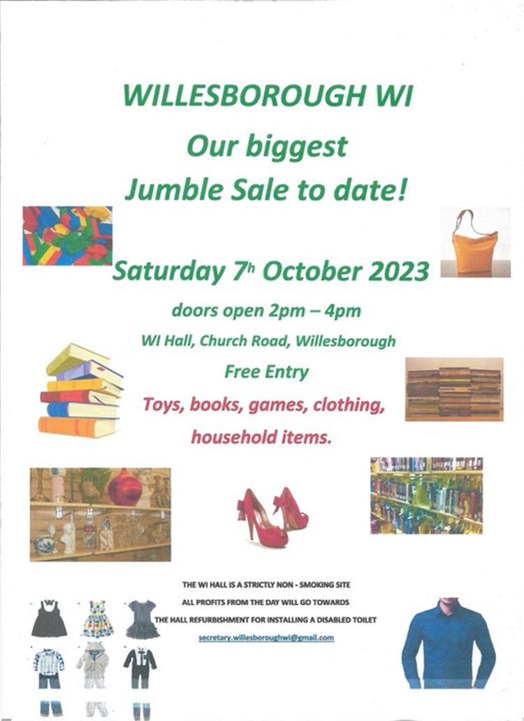 Willesborough WI Jumble Sale