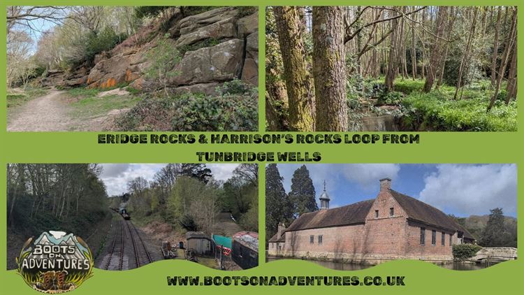Eridge Rocks and Harrison's Rocks Loop from Tunbridge Wells