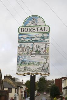 Borstal village sign falls foul of clipboard brigade